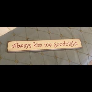 Wooden art sign for child’s room